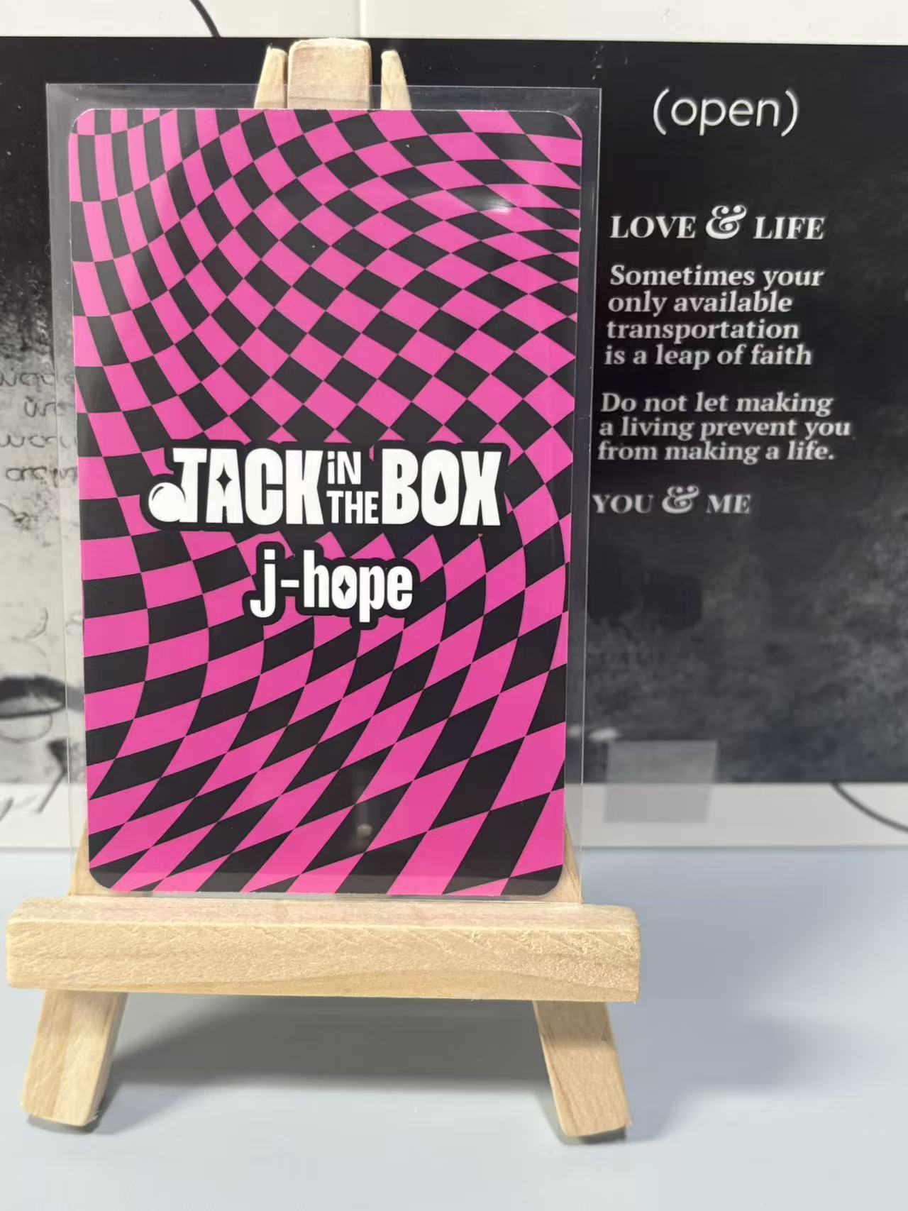 J-hope offical photocard of SOLO ALBUM "Jack in the box"