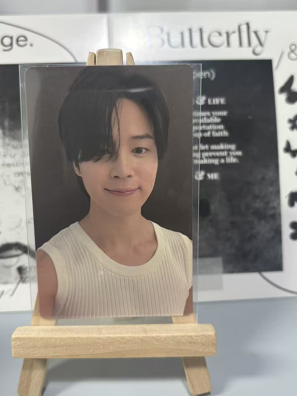 Jimin offical photocard of SOLO ALBUM "fACE“