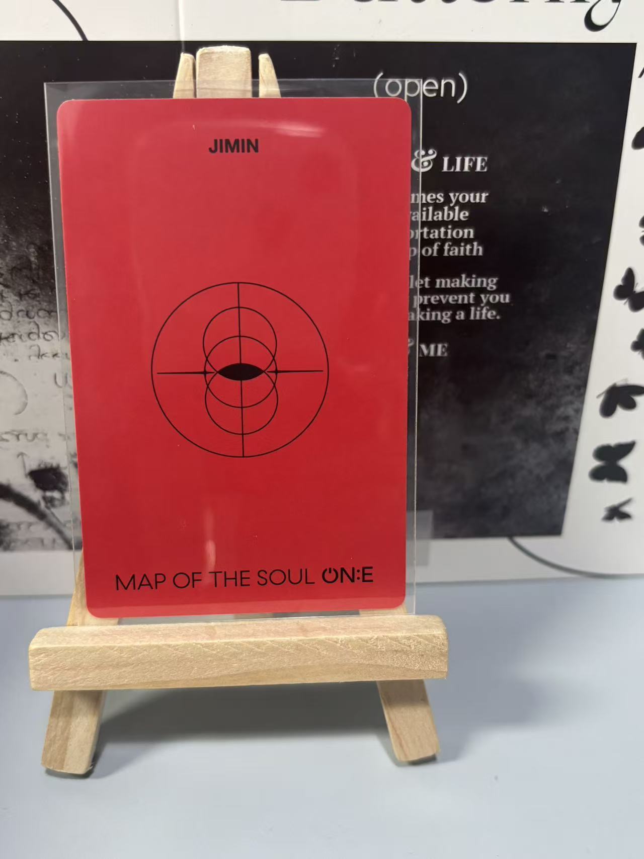 Jimin Offical Photocard of ‘MAP OF THE SOUL ON:E'