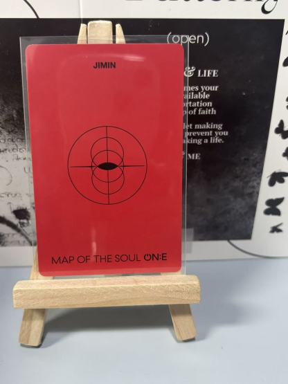 Jimin Offical Photocard of ‘MAP OF THE SOUL ON:E'