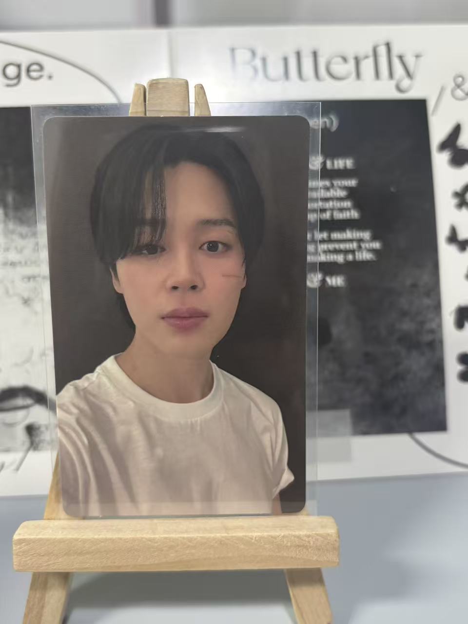 Jimin offical photocard of SOLO ALBUM "fACE“