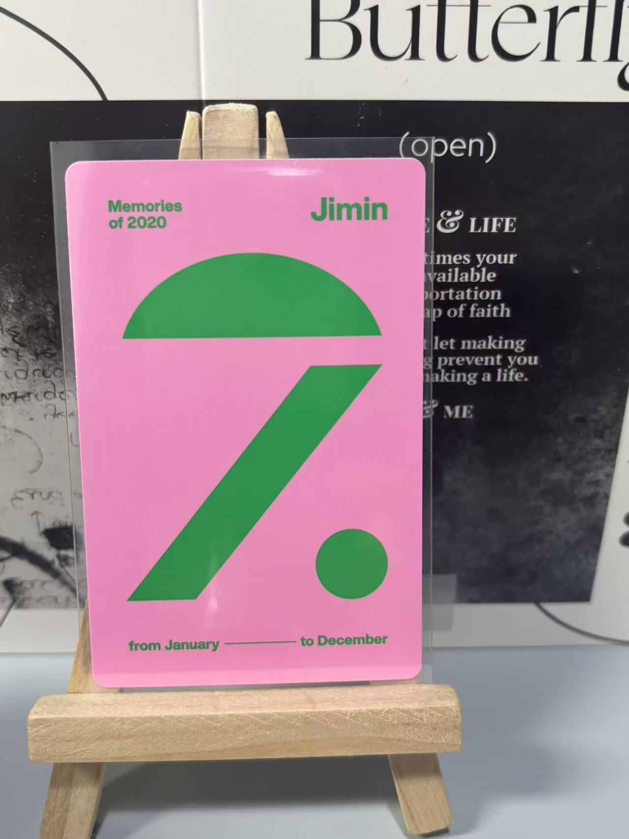 Jimin Offical photocard Of 'Map of the soul on:E'