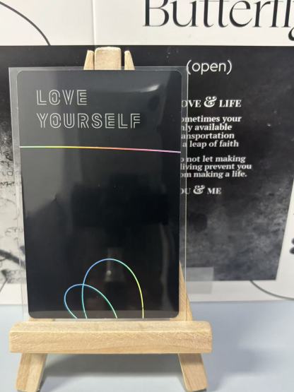Jimin Offical Photocard of 'LOVE YOURSELF HER'