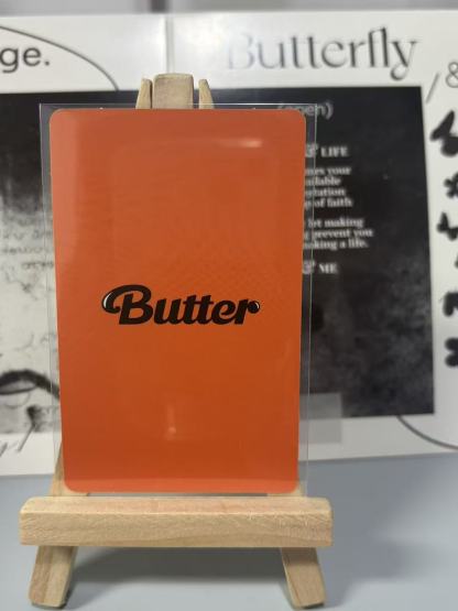 Jin offical photocard of "Butter"