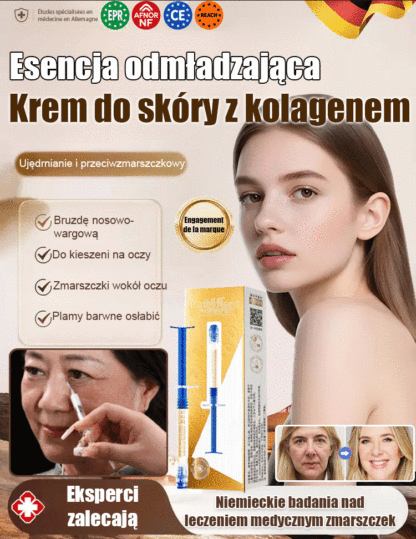 【Esencja odmładzająca】Krem do twarzy z kolagenem
