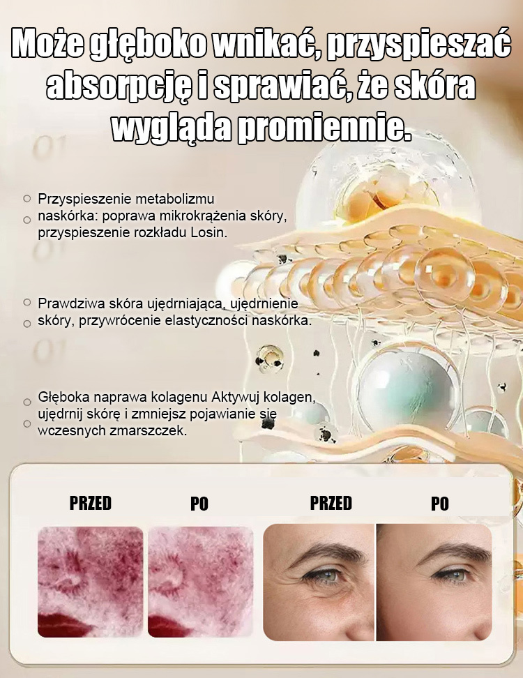 【Esencja odmładzająca】Krem do twarzy z kolagenem