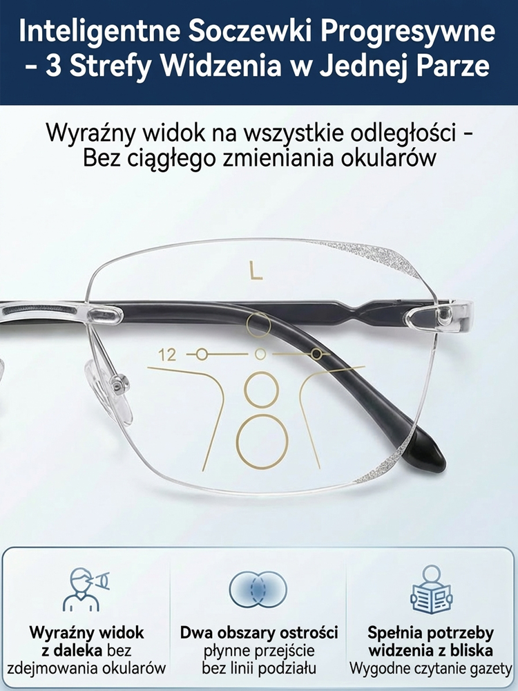 ✅ Automatyczna ostrość | ✅ Blue Light Filter | 👓 1+1 GRATIS
