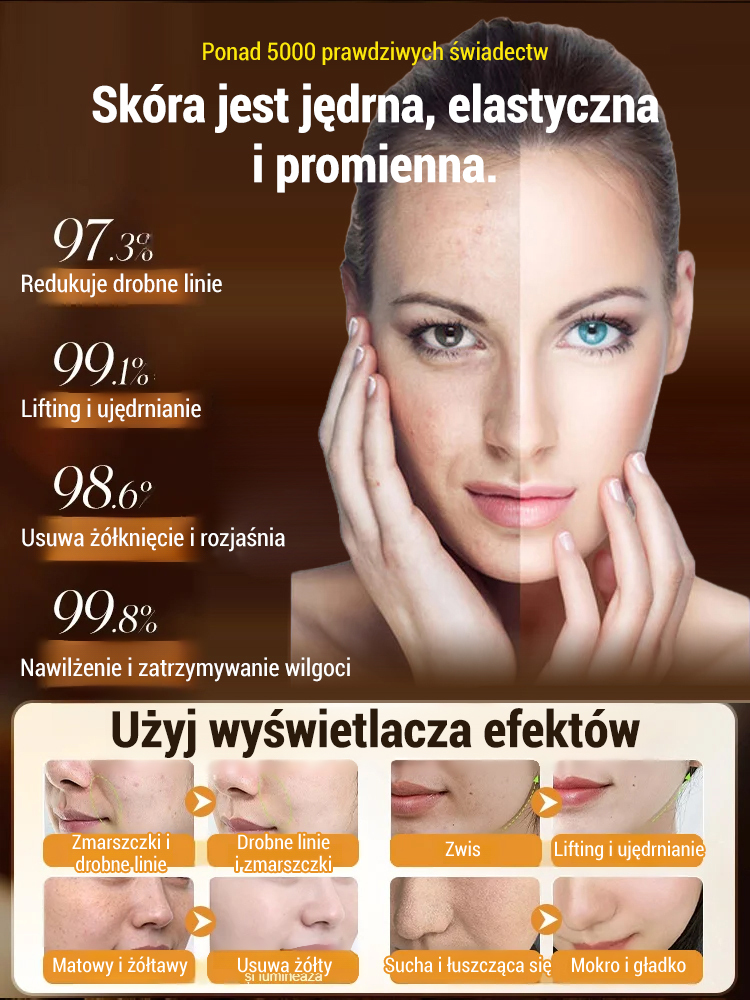 Serum przeciwzmarszczkowe z wodą i łososiem