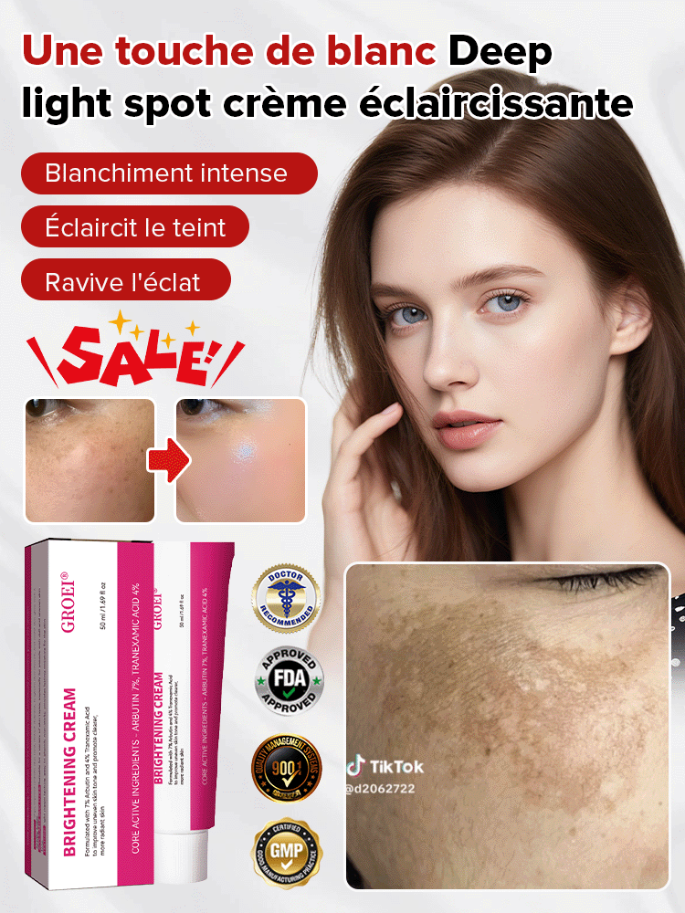 Crème Éclaircissante Anti-Taches Profonde