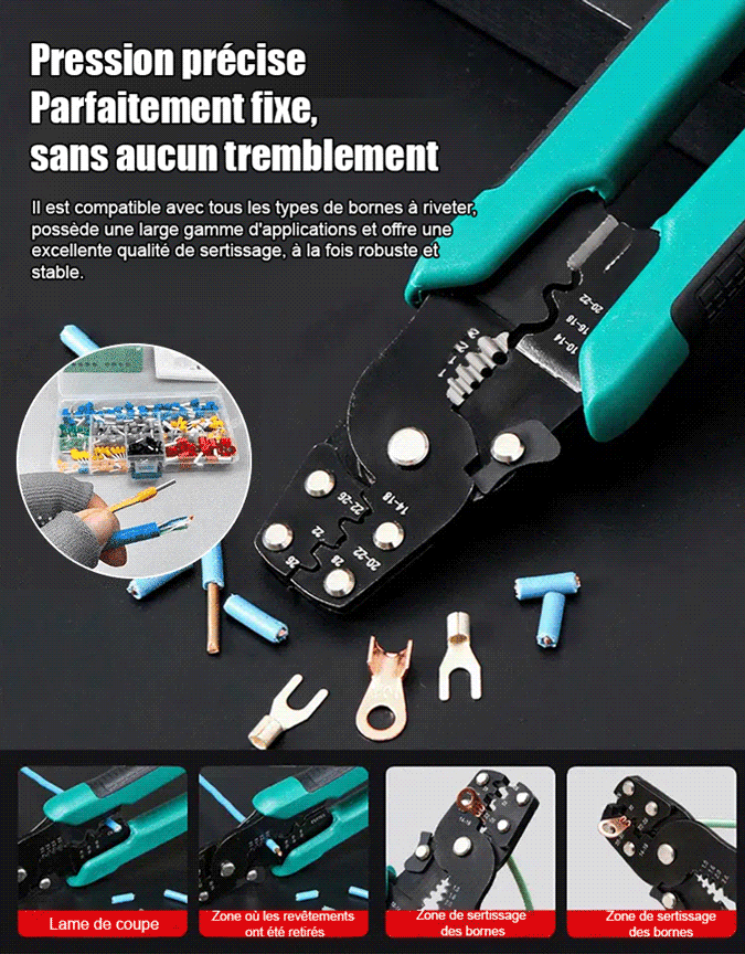 【800 pièces】Achat de cosses, pince offerte