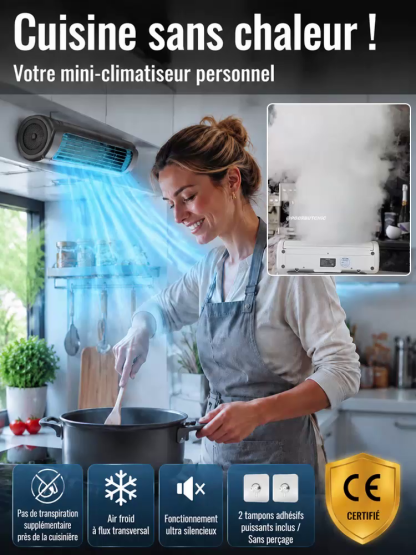 Faites baisser la température de votre pièce en 5 minutes chrono ! 💨