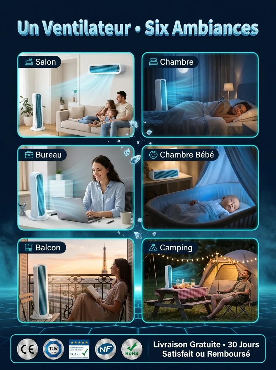 🚨Climatiseur intelligent sans installation -