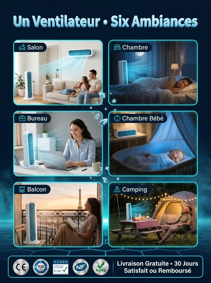 🚨Climatiseur intelligent sans installation -