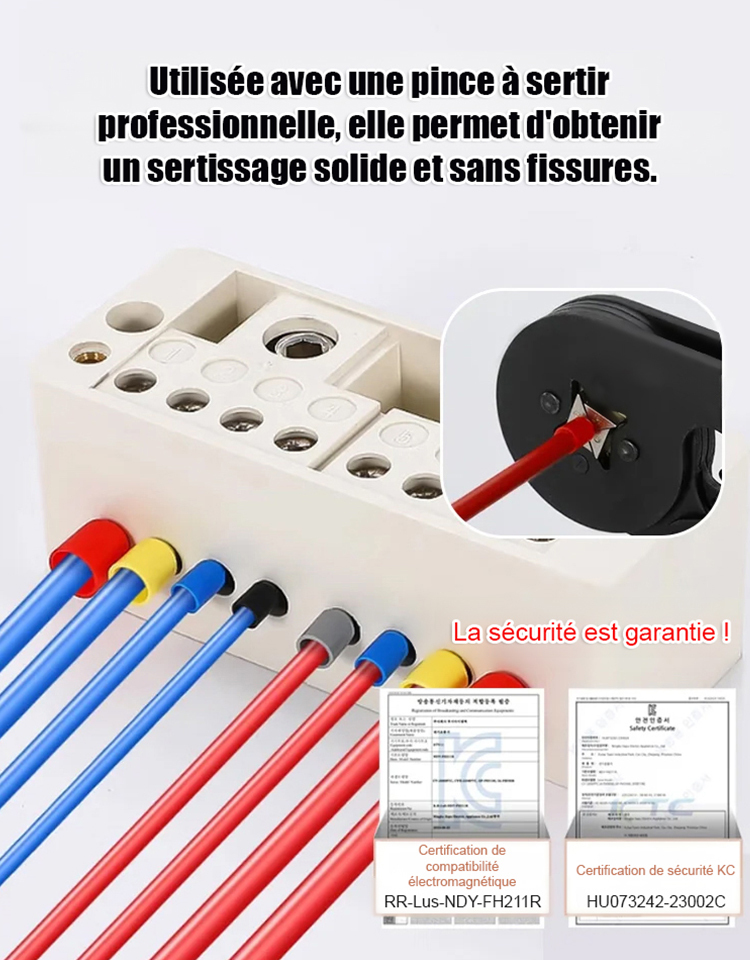 【800 pièces】Achat de cosses, pince offerte