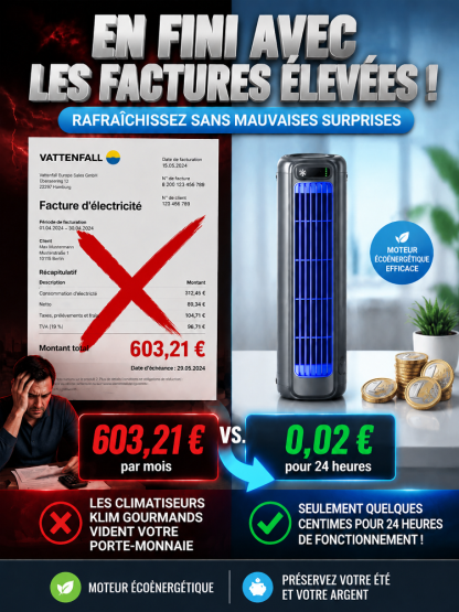 Faites baisser la température de votre pièce en 5 minutes chrono ! 💨