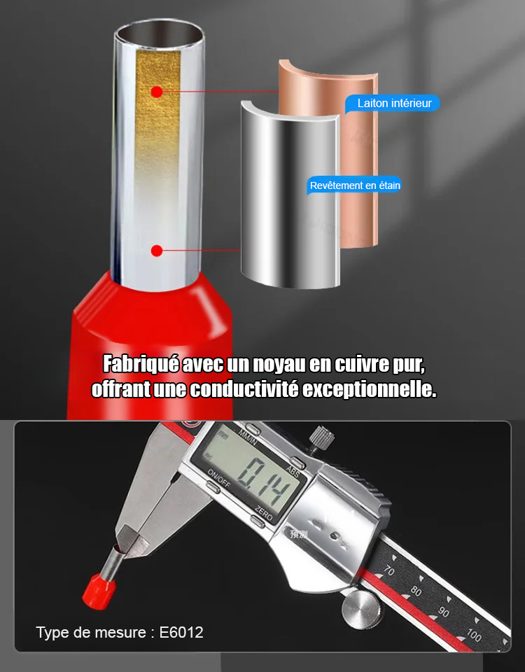 【800 pièces】Achat de cosses, pince offerte