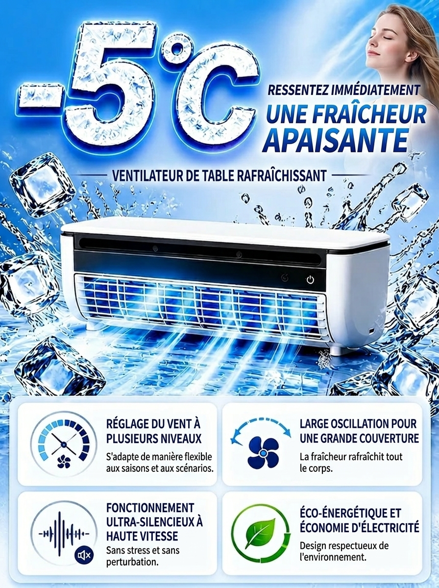 Climatiseur écoénergétique flambant neuf🥵 Dites adieu aux factures d'électricité exorbitantes et à la chaleur étouffante ! 💸
