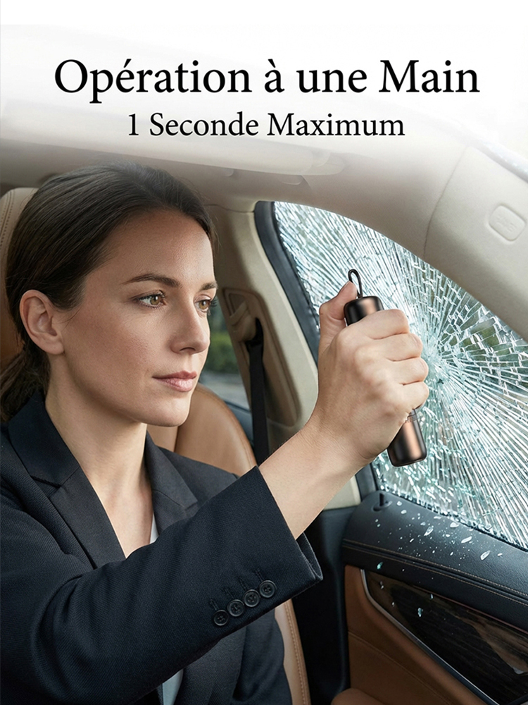 Vitre brisée en 1 coup ! 🔨 L'indispensable de survie 🆘