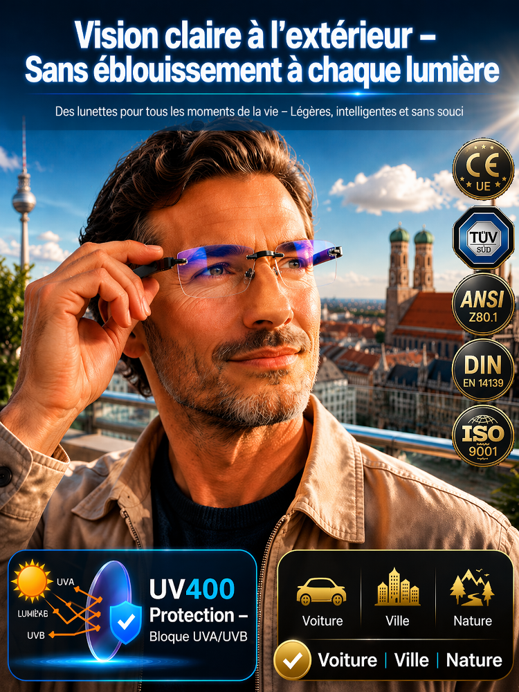 👓Dites adieu aux vertiges causés par les verres progressifs : une révolution optique signée Berlin et Iéna