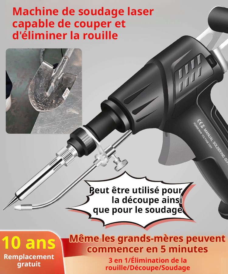 Soude et coupe les métaux – facile, même pour les débutants