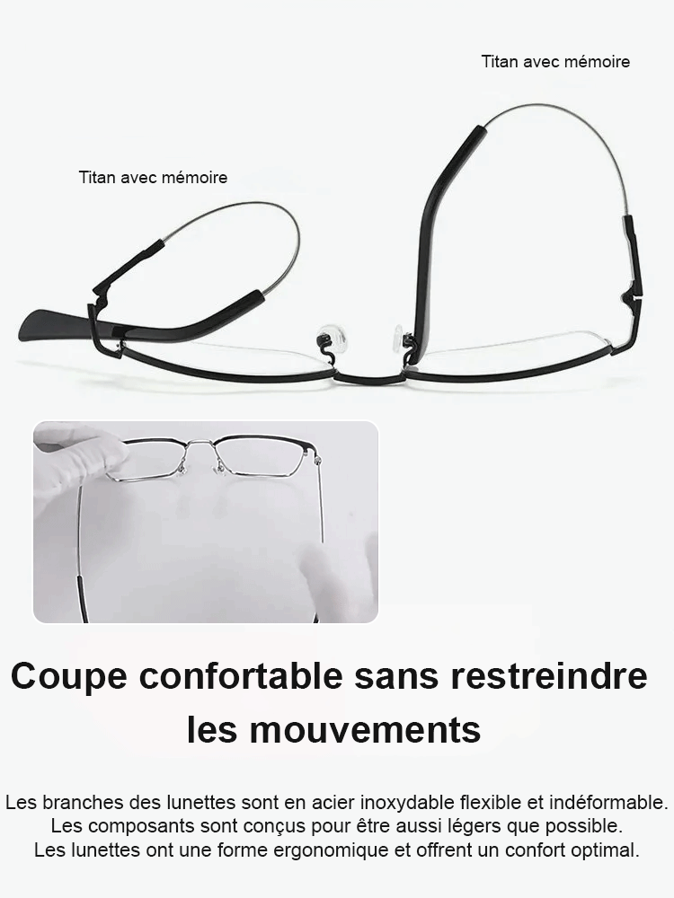 【instantané de +100 à +700.】Une seule paire pour tout voir : de la lecture au volant.