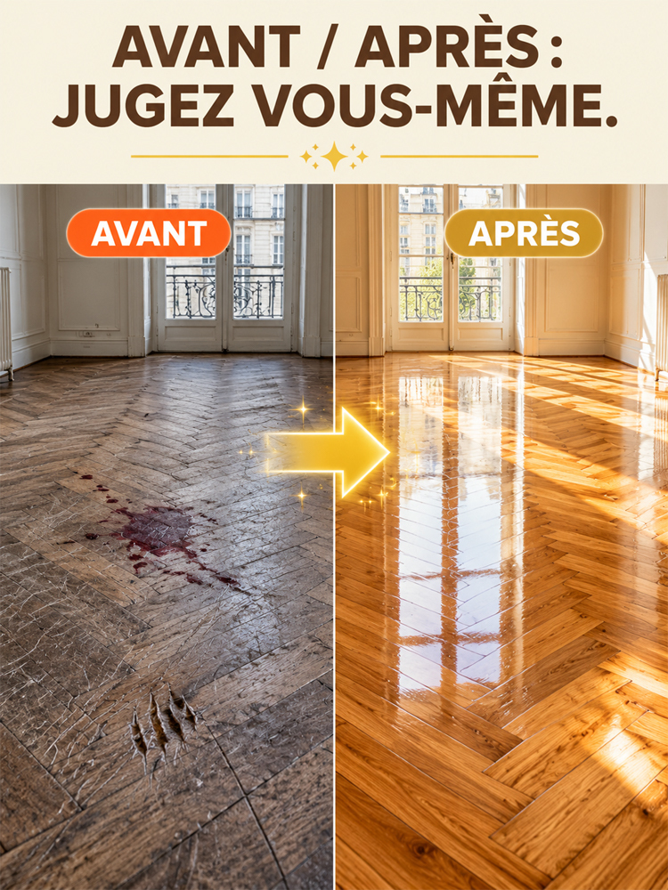 Liquide de soin pour sol lumineux