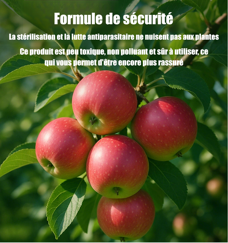 Nettoyant spécial pour vergers 🍎