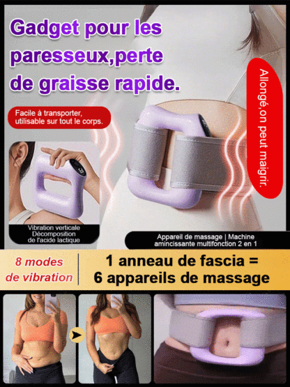 【Allongé et mince】Anneau de fascia multifonctionnel