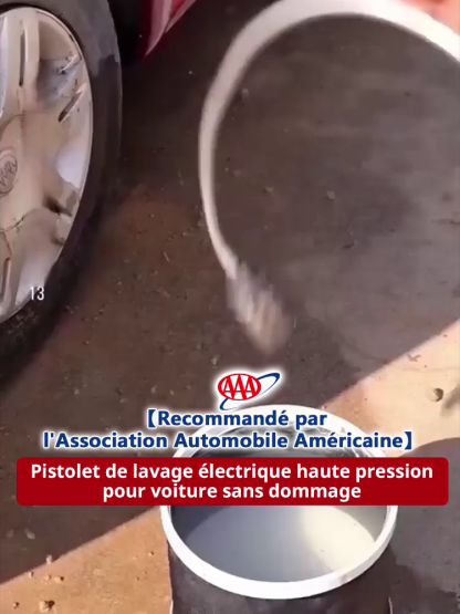 🚿 Pistolet de Lavage Haute Pression – Multi-Jets Réglables Nettoyez tout, sans effort !