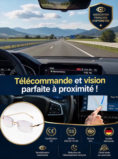 Lunettes de lecture anti-lumière bleue haute définition