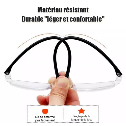 【Articles populaires】lunettes de lecture zoom, la correction s'ajuste automatiquement de -7 à +7 ✨ Bloque 99,9% de la lumière bleue ✨