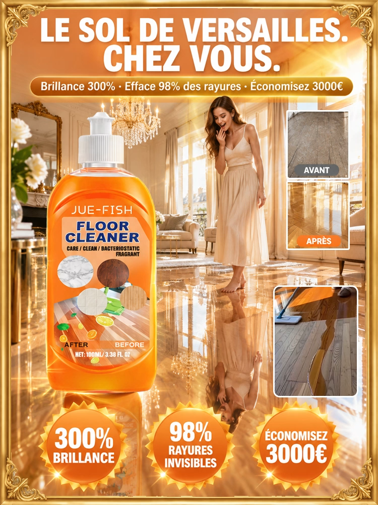 Liquide de soin pour sol lumineux