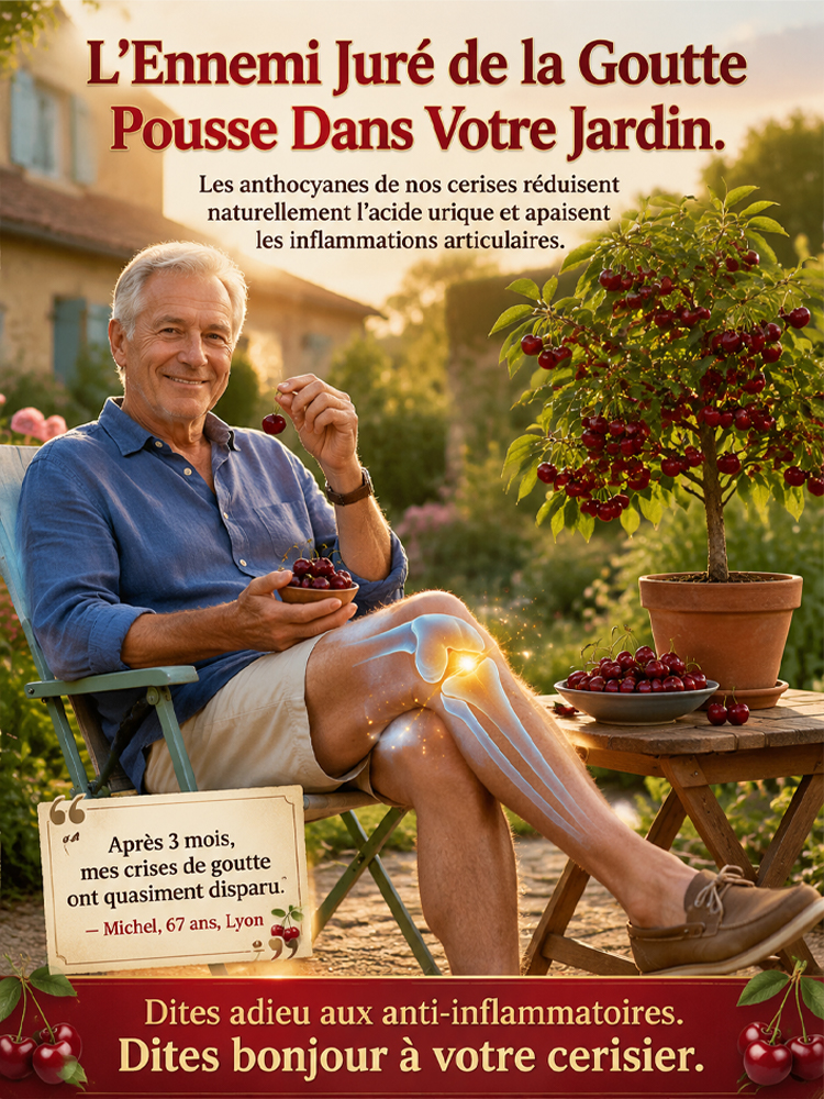 Récoltez vos propres cerises ultra-sucrées dès la première année de plantation 