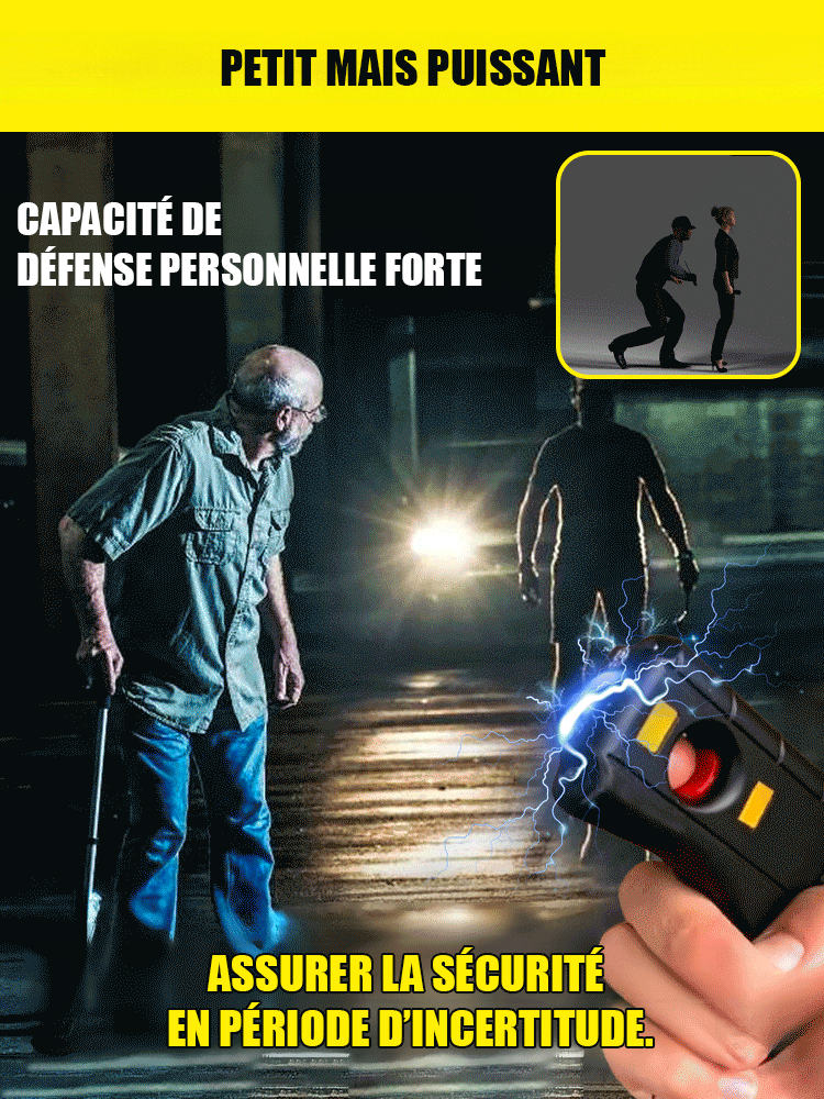 Outil de défense personnelle portatif à arc électrique