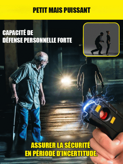 Outil de défense personnelle portatif à arc électrique