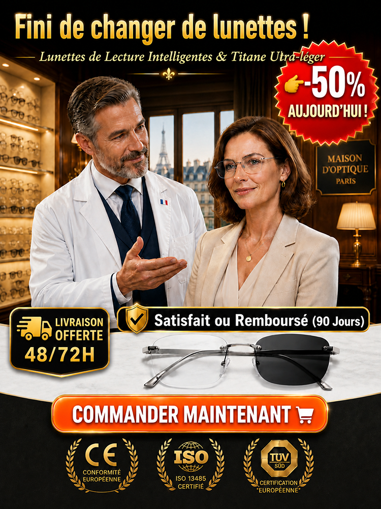 [Multifocales] Lunettes de Lecture HD Sans Monture – Une Seule Paire pour Tout