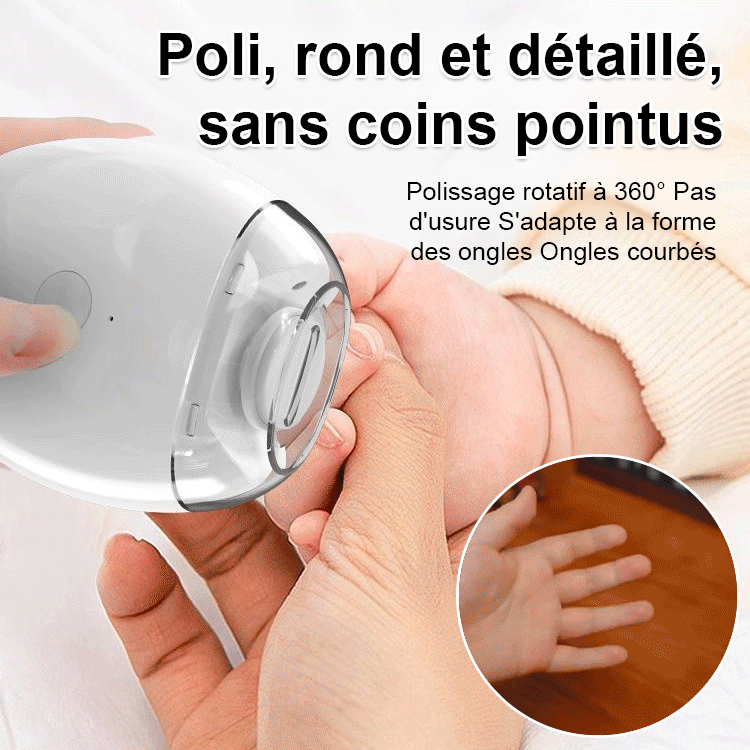 Appareil de manucure électrique-Des ongles parfaitement limés et polis en seulement deux secondes