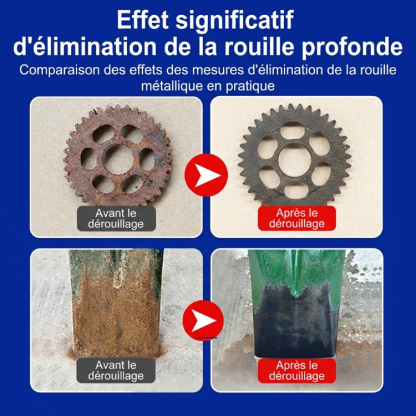 Spray puissant pour enlever la rouille