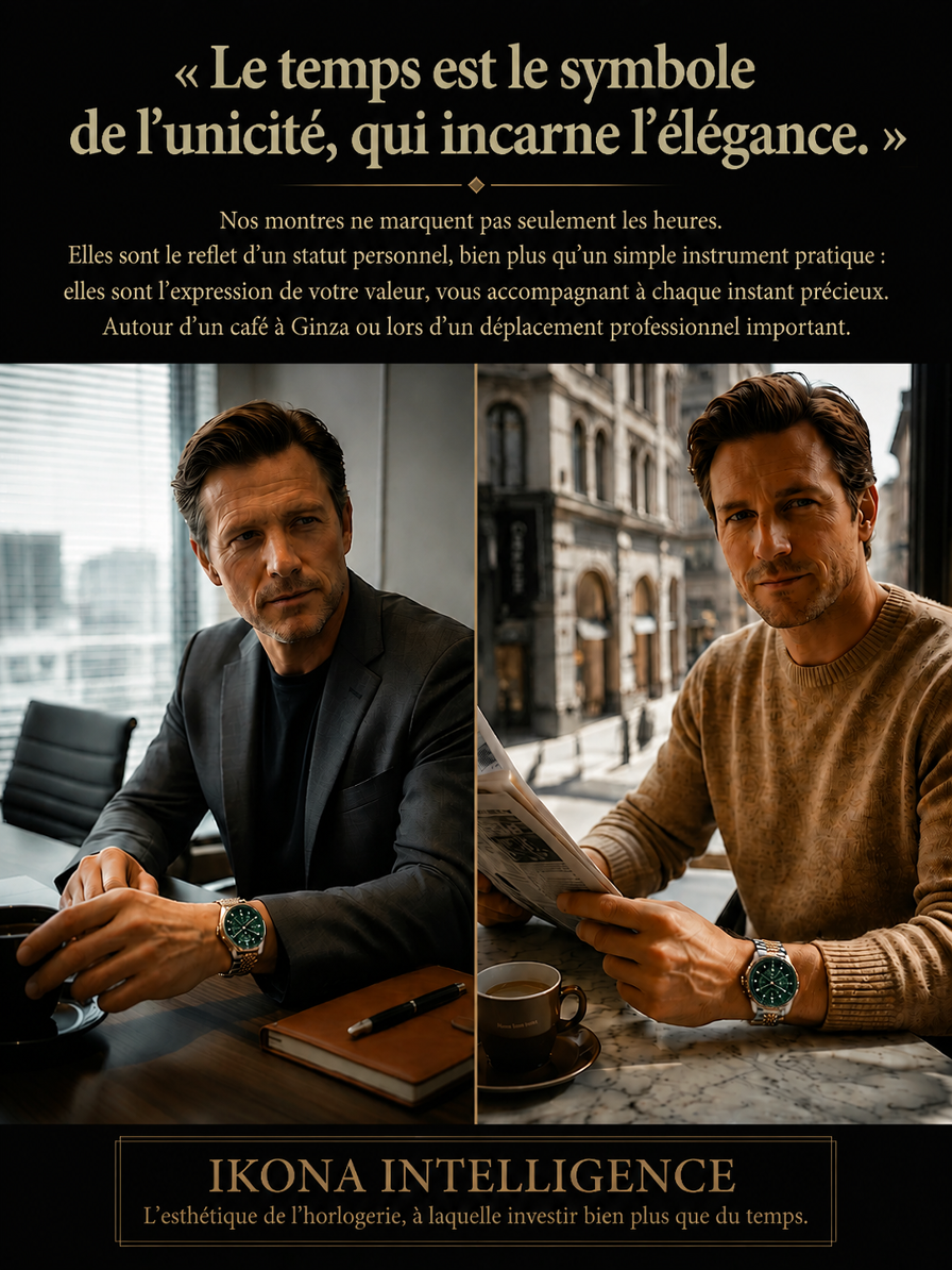 Montre exclusive fournie par l’hôtel de prestige de Saint-Jean-Cap-Ferrat | Édition limitée, réservée aux 100 premiers acheteurs