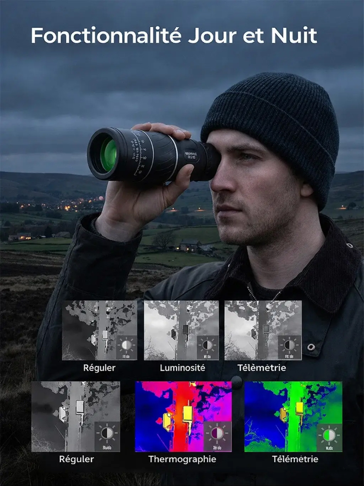 Lunette portable haute définition