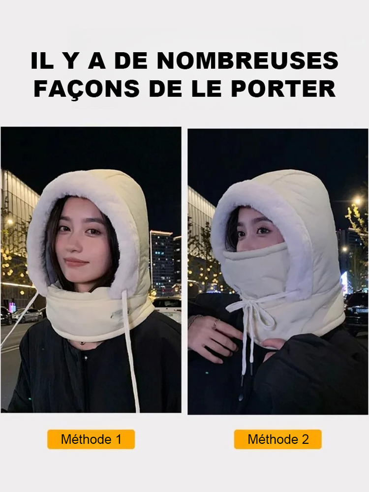 Bonnet Leifeng doublé et épais pour garder au chaud