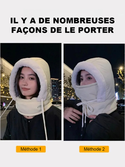 Bonnet Leifeng doublé et épais pour garder au chaud
