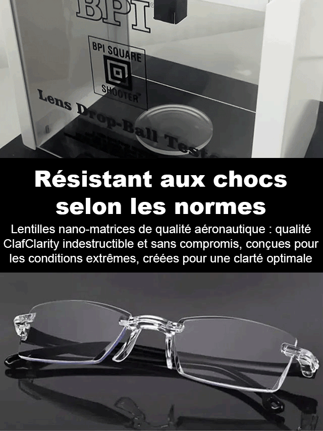 Lunettes de lecture anti-lumière bleue à verres photochromiques