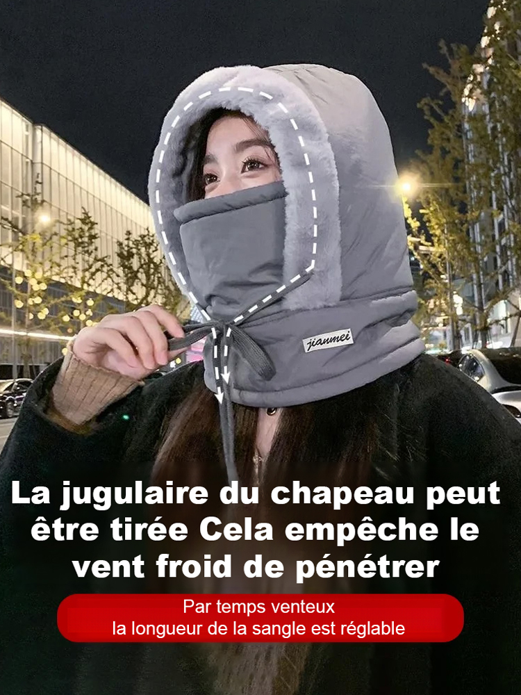 Bonnet Leifeng doublé et épais pour garder au chaud