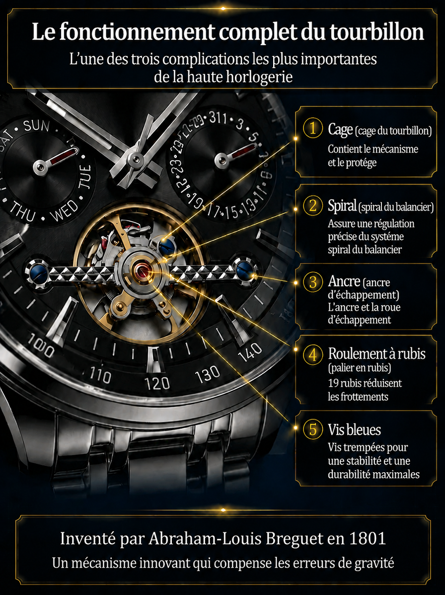 Montre exclusive fournie par l’hôtel de prestige de Saint-Jean-Cap-Ferrat | Édition limitée, réservée aux 100 premiers acheteurs