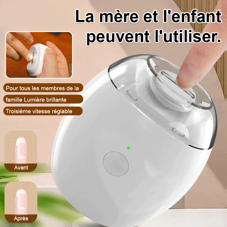 En un clin d'œil ! Le coupe-ongles révolutionnaire.