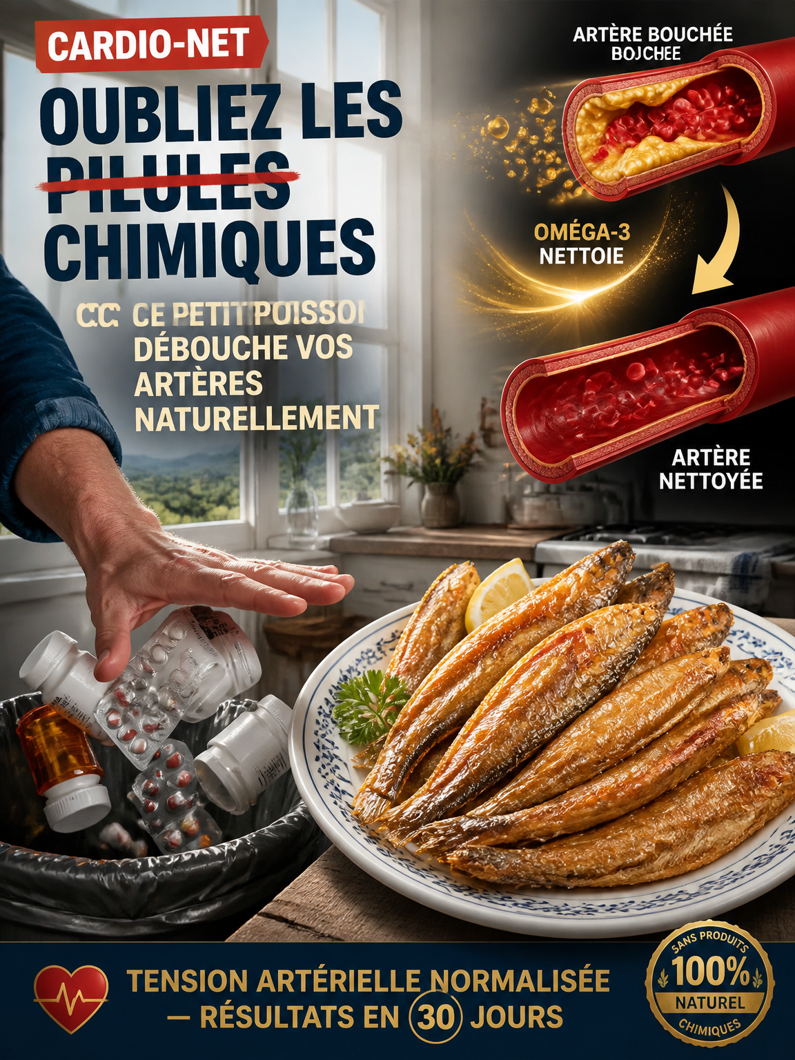 🐟🔥 CHIPS DE CABILLAUD SAUVAGE D’ALASKA – SANS HUILE, 100% CROUSTILLANTES !
