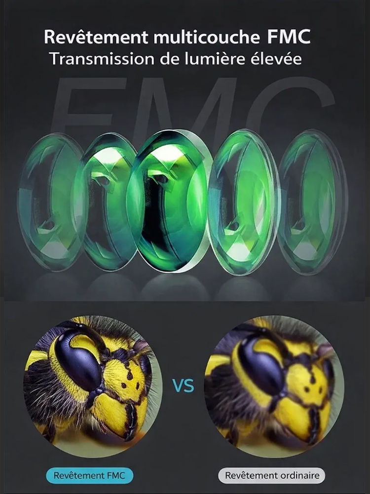 Lunette portable haute définition