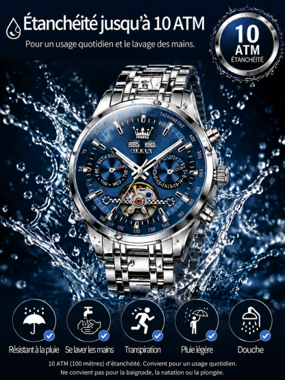 Montre exclusive fournie par l’hôtel de prestige de Saint-Jean-Cap-Ferrat | Édition limitée, réservée aux 100 premiers acheteurs