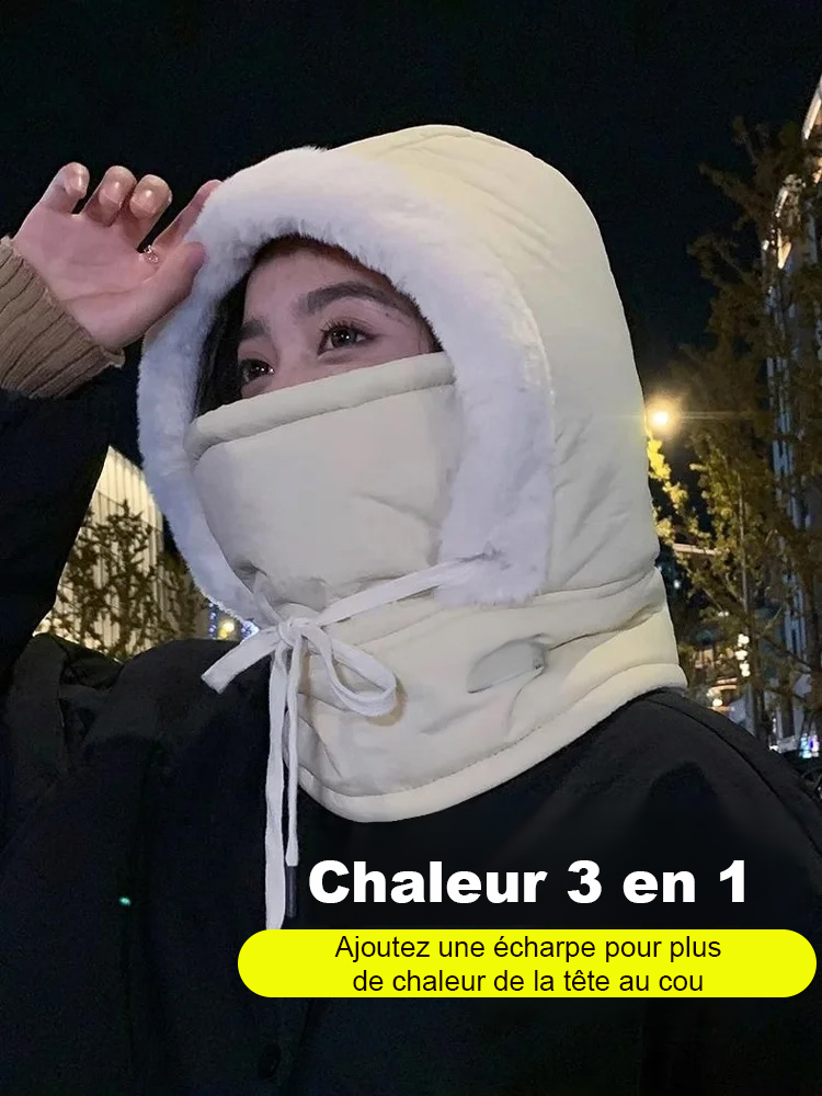 Bonnet Leifeng doublé et épais pour garder au chaud